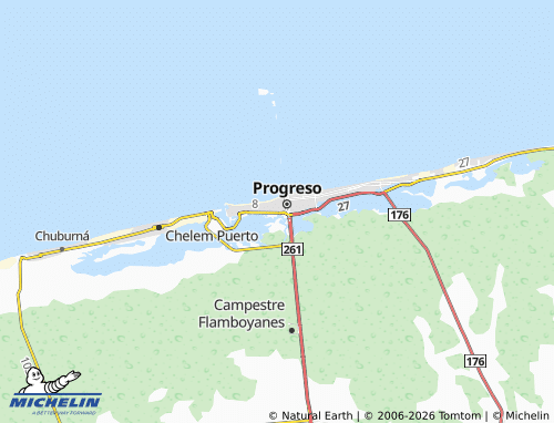 Mappa MICHELIN Ciénega 2000 - ViaMichelin