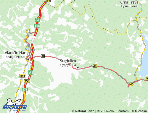 Mapa MICHELIN Dugi Del - ViaMichelin