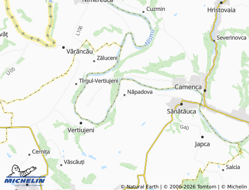 Mapa MICHELIN Năpadova - ViaMichelin