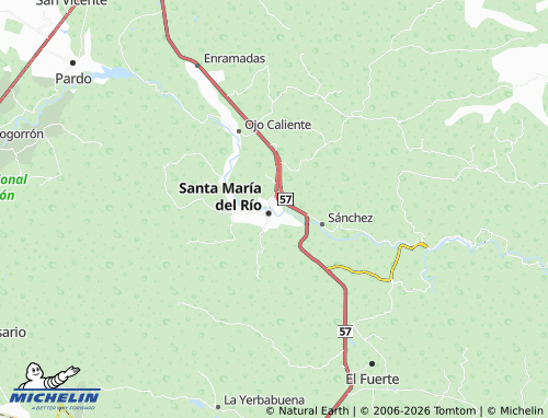 MICHELIN Arboledas map - ViaMichelin