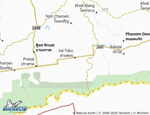 MICHELIN Sai Taku map - ViaMichelin