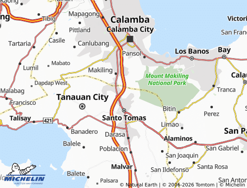 MICHELIN San Rafael map - ViaMichelin