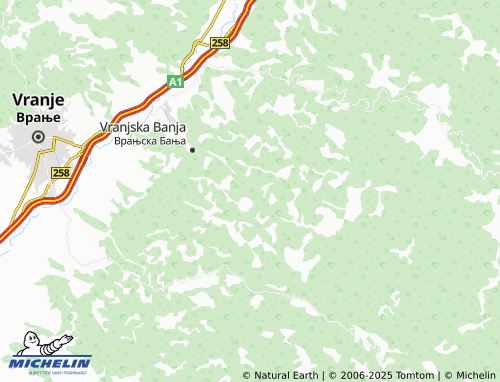Mapa MICHELIN Duga Luka - ViaMichelin