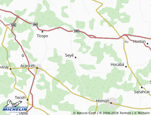 Carte MICHELIN Seyé - ViaMichelin