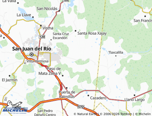 MICHELIN-Landkarte Doroteo Arango - ViaMichelin