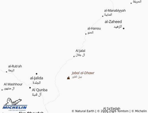 MICHELIN-Landkarte Al Jalal - ViaMichelin