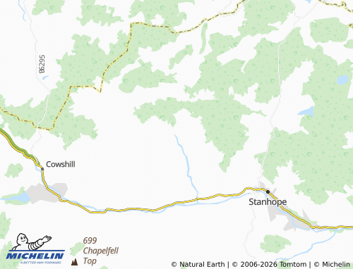 Carte MICHELIN Rookhope - ViaMichelin