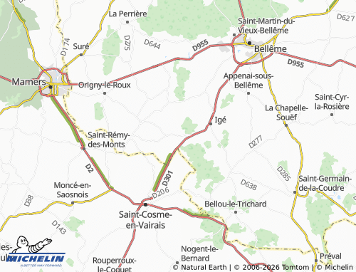Mappa MICHELIN Laume - ViaMichelin