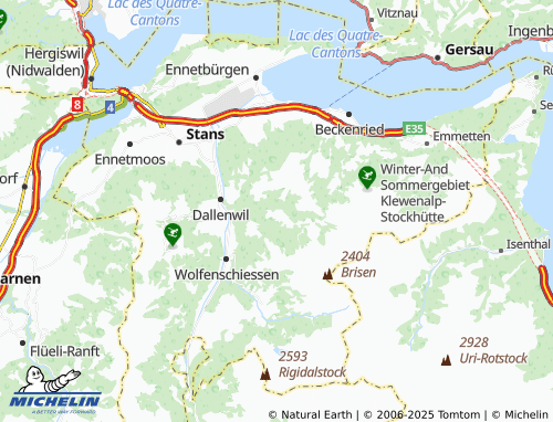 Mapa MICHELIN Niederrickenbach - ViaMichelin