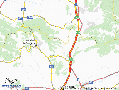Mappa MICHELIN Kremenik - ViaMichelin