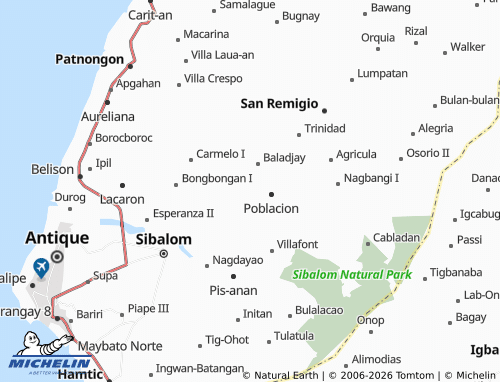 MICHELIN Nasuli map - ViaMichelin