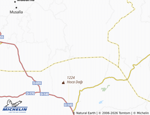 MICHELIN Ordular map - ViaMichelin
