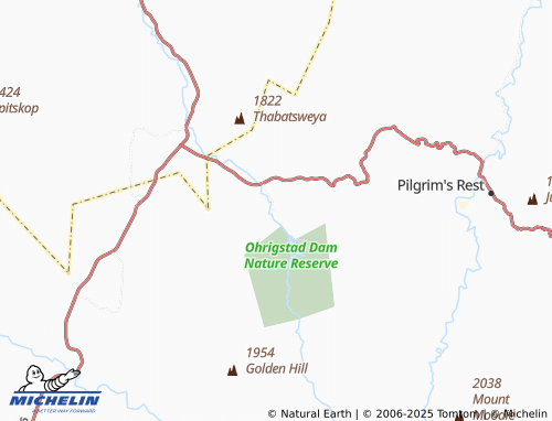 MICHELIN Rietvallei map - ViaMichelin