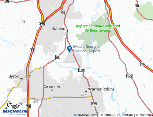 MICHELIN Avondale map - ViaMichelin