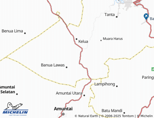 MICHELIN Telaga Itar map - ViaMichelin