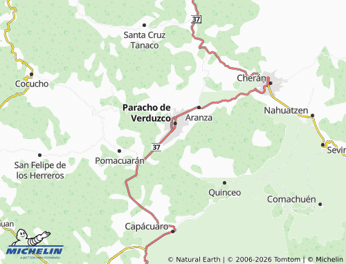 Mapa MICHELIN Los Ángeles - ViaMichelin
