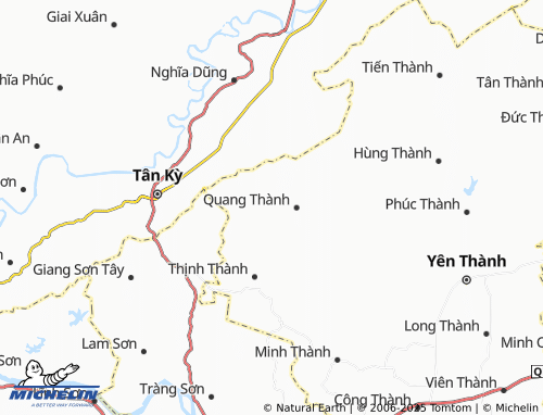 MICHELIN Tây Thành map - ViaMichelin