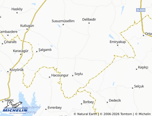 MICHELIN Kurtdere map - ViaMichelin