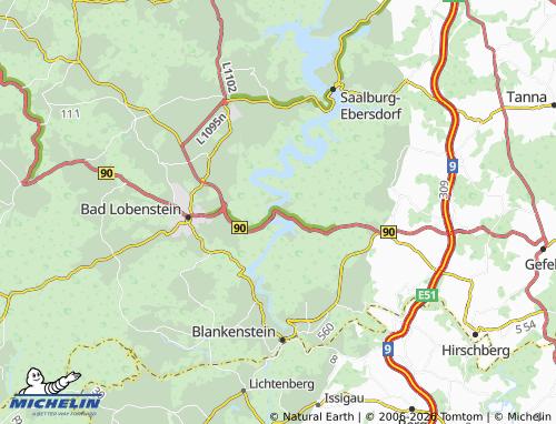 MICHELIN Saaldorf map - ViaMichelin