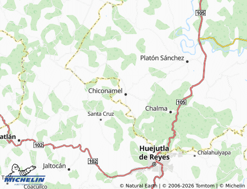 Mapa MICHELIN El Pozo - ViaMichelin