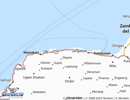 MICHELIN Don Jose Aguirre map - ViaMichelin