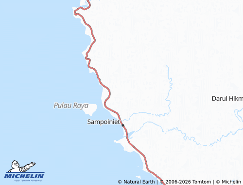 MICHELIN Blang Monlung map - ViaMichelin