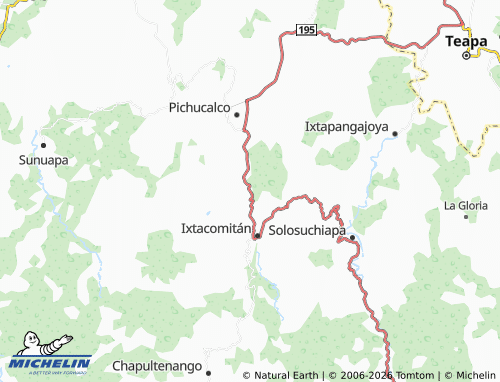 Mappa MICHELIN Ejido Emiliano Zapata - ViaMichelin