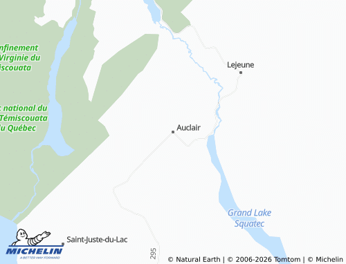 Mapa MICHELIN Auclair - ViaMichelin
