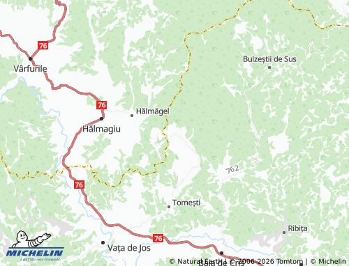 MICHELIN Obârșa map - ViaMichelin
