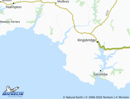 MICHELIN Thurlestone map - ViaMichelin
