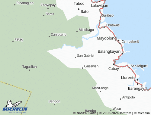 Mappa MICHELIN San Gabriel - ViaMichelin