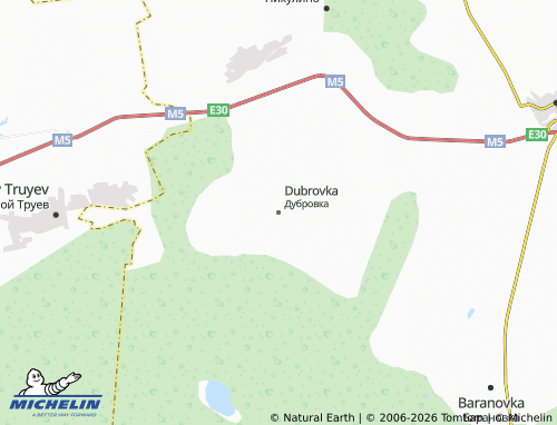 MICHELIN-Landkarte Dubrovka - ViaMichelin
