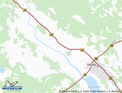 Carte MICHELIN Junttikangas - ViaMichelin