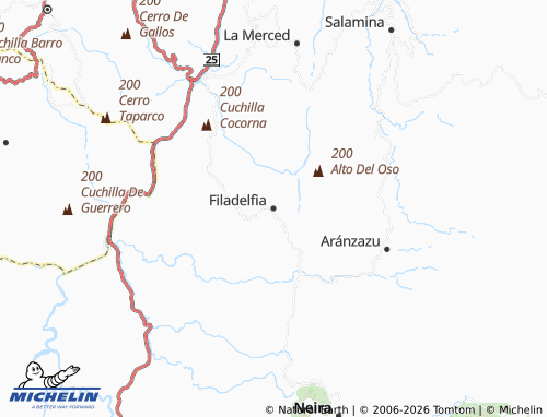 Mapa MICHELIN Filadelfia - ViaMichelin