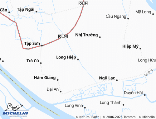 Mapa MICHELIN Long Hiệp - ViaMichelin