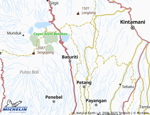 MICHELIN Antapan map - ViaMichelin