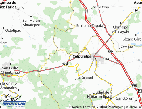 Mappa MICHELIN San Marcos Guaquilpan - ViaMichelin