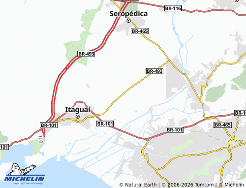 Mappa MICHELIN Piranema - ViaMichelin