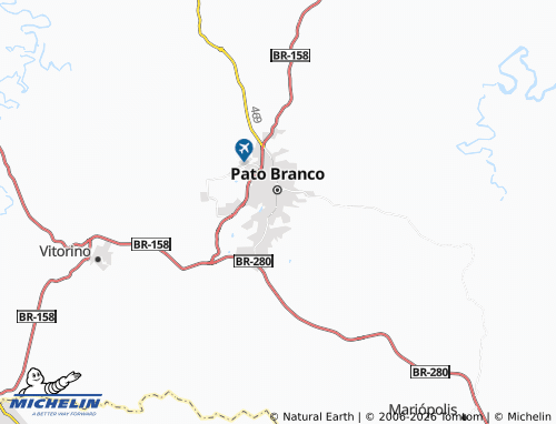 Mapa MICHELIN São Vicente - ViaMichelin