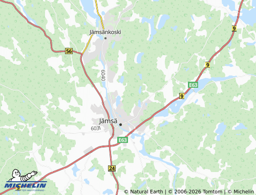 MICHELIN Jaatilanrinne map - ViaMichelin