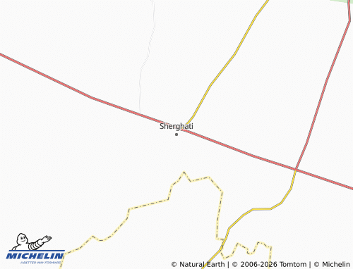 MICHELIN Sherghati map - ViaMichelin