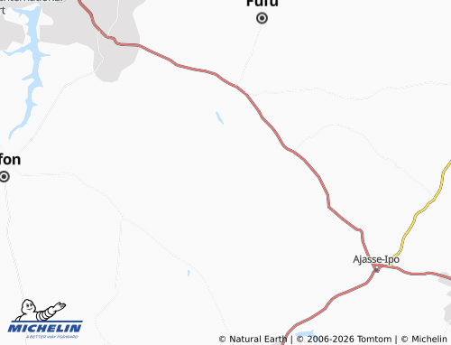 Mapa MICHELIN Okanle - ViaMichelin