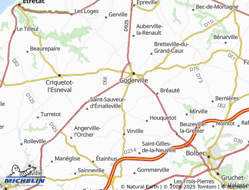 Carte MICHELIN Bornambusc - ViaMichelin