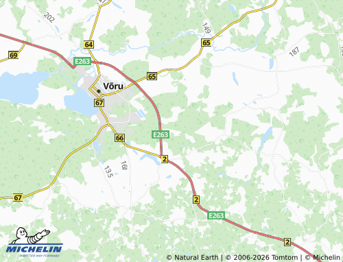 Mapa MICHELIN Umbsaare - ViaMichelin