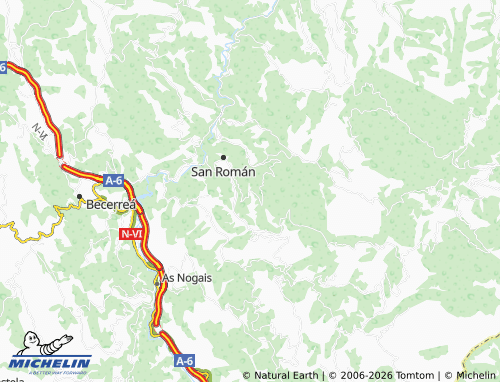 MICHELIN-Landkarte Castelos - ViaMichelin