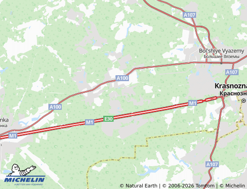 Carte MICHELIN Sad SNT - ViaMichelin