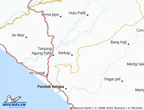 MICHELIN Kerkap map - ViaMichelin