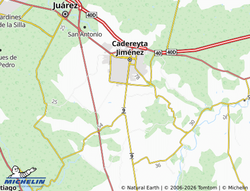 Mapa MICHELIN San Bartolo, El Puerto - ViaMichelin