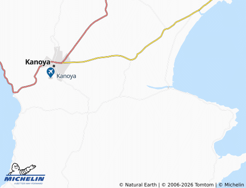 MICHELIN Koyama map - ViaMichelin
