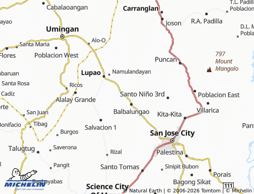 MICHELIN Parista map - ViaMichelin